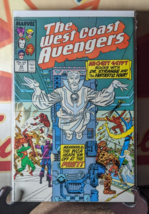 WEST COAST AVENGERS #22 JULY 1987 FANTASTIC FOUR DR. STRANGE Comic Book - $8.70