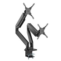 SIIG Dual Monitor Desk Mount, 17&quot; to 43&quot;, Heavy-Duty Premium Gas Spring, Fits Tw - £161.23 GBP