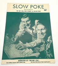 Vintage Sheet Music Slow Poke by Pee Wee King Redd Stewart Chilton Price 1951 - £8.59 GBP