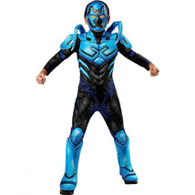 Blue Beetle Deluxe Kid&#39;s Costume Blue - £41.75 GBP