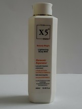 X5 paris beauty magic lightening multivitamin body milk with carrot oil.500ml - $40.00