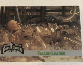Mighty Morphin Power Rangers The Movie 1995 Trading Card #137 Fallen Leader - £1.57 GBP