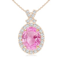 Authenticity Guarantee

ANGARA 2.18 Ct Vintage Style Pink Sapphire Pendant wi... - $1,659.00