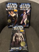Hasbro Star Wars Collector Series: Darth Vader Luke Skywalker, Han Solo Figures - £75.08 GBP