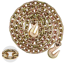 VEVOR G80 Transport Binder Chain 3/8"x10.3' 7100lbs Trailer Clevis Grab ... - $29.99