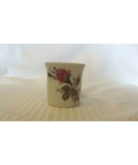 Vintage White With Red Roses Small China Cup from Royal Sealy Japan 2.5&quot;... - $21.38