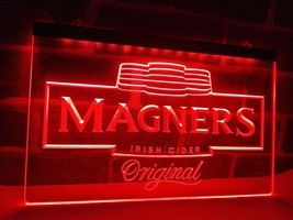 Magners Irish Cider Bar Beer Pub club 3D LED Neon Light Sign home decor room man - £20.77 GBP+