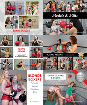 ThunderGirls Female Boxing Photo Books 8 x 11 (Various) - £15.69 GBP