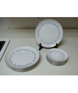 Camelot China Japan ~ Gracious ~ 10 Pieces ~ Saucers &amp; Snack Plates - £41.99 GBP