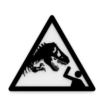 Funny Sign | Jurassic Park Style - £7.81 GBP