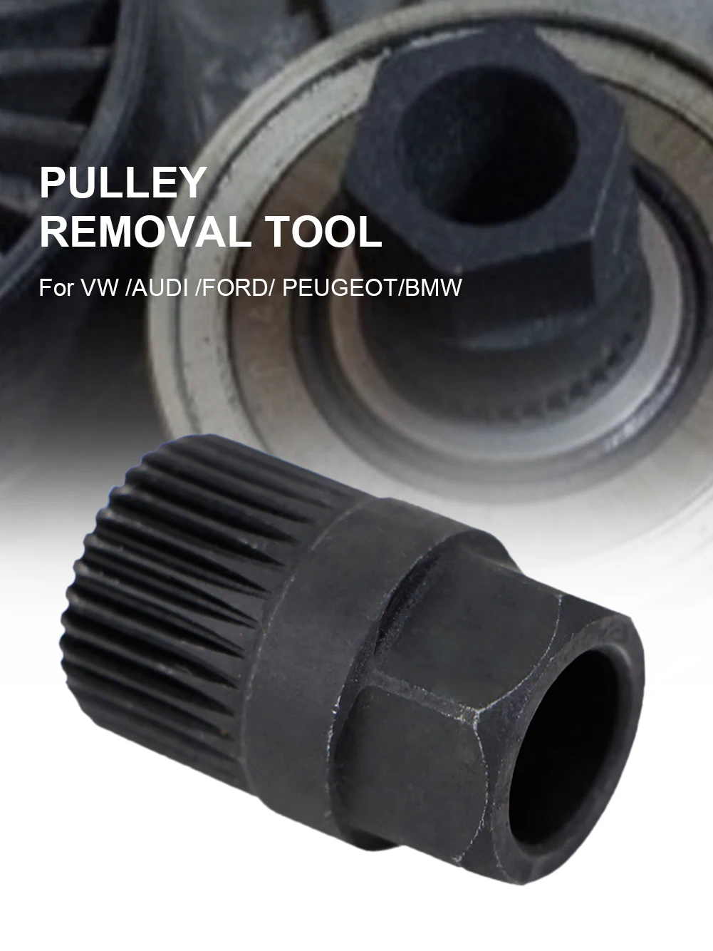 House Home Alternator Clutch Free Wheel Pulley Removal Tool 33T Socket V... - £19.30 GBP