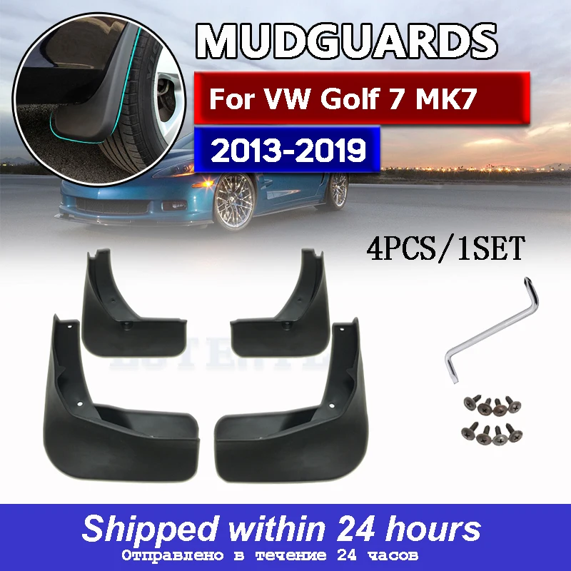 Car Accessories Fender Flares Mud Flaps Mudguards Splash Guards Mudflaps For VW - £30.68 GBP