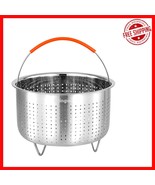 3 Size Options: Stainless Steel Vegetable Steamer Basket for 8qt Instant... - $788.74 MXN