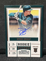 Ryon Healy 2017 Panini Chronicles Contenders Rookie Ticket RC Auto - £7.56 GBP
