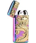 Arc Lighter USB Rechargeable Electric Windproof Plasma Flameless Cigaret... - £29.02 GBP