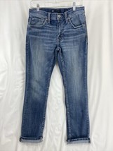 BKE Jeans Men&#39;s Blue Jake Straight Leg Distressed Light Wash Size 31x32 - £26.15 GBP