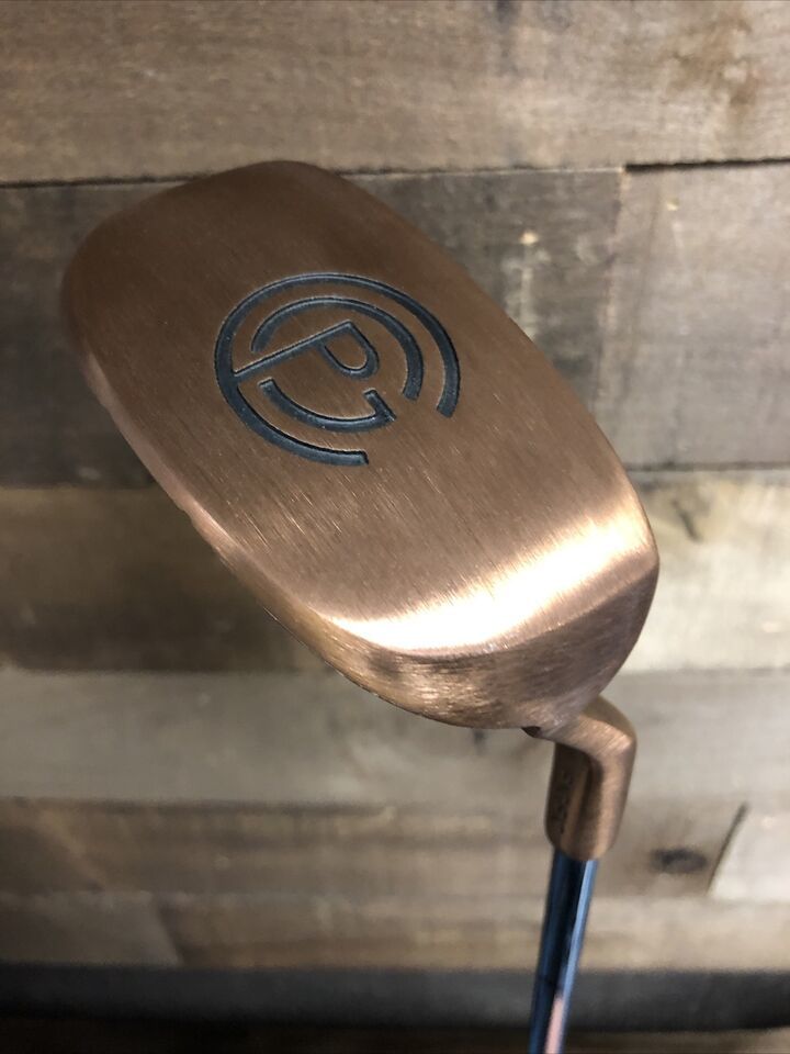 Pacific Golf Clubs Bronze Gold Chipper 37° Right Handed (35&#39;&#39;) Steel 556... - $58.75
