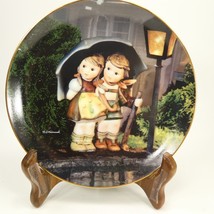 M. J. Hummel “Stormy Weather&quot; Little Companions Porcelain 8&quot; Plate  FHJ3A - £8.03 GBP