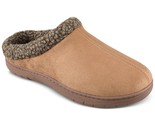 Haggar Men&#39;s Rolled Collar Fleece-Lined Clogs in Tan-Large 9.5-10.5 - £17.55 GBP