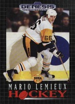 Mario Lemieux Hockey - Sega Genesis SG GEN Mega Drive SMD Video Game - £10.18 GBP