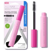 Almay Volume &amp; Conditioning Mascara, Hydrating All Day Wear, 40 Blackest... - £8.65 GBP