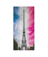 Mondxflaur Eiffel Tower Hand Towels Absorbent for Bathroom 14x29 Inch - $17.82 CAD