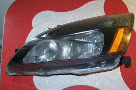 BLACKED OUT OEM LEFT HEADLIGHT ASSEMBLY HONDA ACCORD 2003-2007 VERY GOOD... - £80.12 GBP