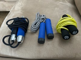 Lot Of 3 Jump Ropes | 6-8 feet | Gym or School Jump Ropes | All Great Condition! - £11.63 GBP
