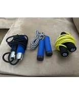 Lot Of 3 Jump Ropes | 6-8 feet | Gym or School Jump Ropes | All Great Co... - £11.63 GBP