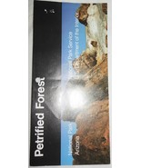 Petrified Forest National Park Arizona Foldout Information Brochure 1988 - $4.10 CAD