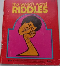 The World’s Worst Riddles by Stan Roberts &amp; Larry Sloan 1980 - £318.94 GBP