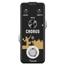 Amuzik Guitar Chorus Effect Pedal Analog Chorus BBD Circuit - £29.41 GBP