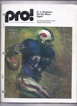 1973 NFL Game Program Bills @ Falcons 12/2 - $23.73