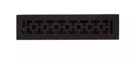 New 2-1/4&quot; x 14&quot; Durand Cast Iron Floor Register by Signature Hardware - $19.95