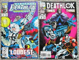 DEATHLOK #18 &amp; 33 (1991 1st Series ) Marvel Comics - Silver Sable VF-NM - £8.62 GBP