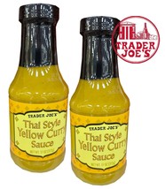 2 Packs Trader Joe&#39;s Thai Style Yellow Curry Sauce 11oz (312g) - £15.77 GBP