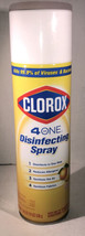Clorox 4 in One Spray Can 1 ea 19 oz Can-Kills 99.9% Germs-BRAND NEW-SHIP N 24HR - £6.31 GBP