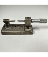Micrometer Starrett No. 263 W/ 129W Base Vtg - $1,130.75 MXN