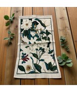 Williamsburg Linen Floral Tea Kitchen Towel Table Topper 15.5&quot; X 26.5&quot; - $294.00 MXN