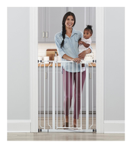 Easy Step 36&quot; Extra Tall Walk Thru Baby Gate, Includes 4-Inch Extension Kit - $59.14
