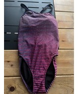 Women’s 10 TYR Flux Diamond Controlfit One-Piece Swimsuit UPF 50 Pink St... - $80.88 CAD