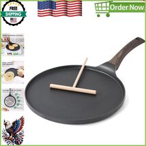 Induction Compatible 10-Inch Nonstick Pancake Pan with Durable Bakelite ... - $78.32 CAD