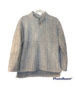 Jackson Hole Outerwear Gray 1/4 Zip Pullover Comfy Sweater Size Medium - £20.33 GBP