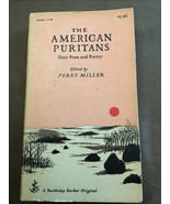 Perry MILLER / The American Puritans Their Prose and Poetry First Editio... - £19.55 GBP