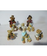 Lot of 8 Cherished Teddies / Enseco Scrooge/ Hillman Bears,2 Ghosts MORE - £4.63 GBP