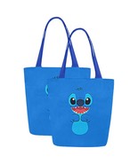 Set of TWO Stitch Canvas Tote Bag Two Sides Printing - $40.73 CAD