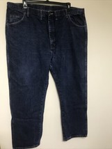 Wrangler Mens  Jeans 46x30 Regular Fit 96501MR Dark Blue - $14.00