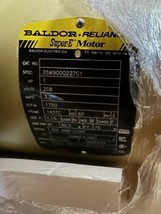 Baldor Reliance Super-E Motor 208V 3 Phase 1 HP 143TC 1750 RPM - £388.66 GBP