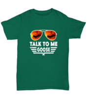 Jet Fighter TShirt Talk To Me Goose Green-U-Tee  - £16.48 GBP