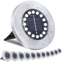 Solar Bright In Ground Lights, Waterproof 16Led Garden Upgraded Outdoor ... - £36.97 GBP